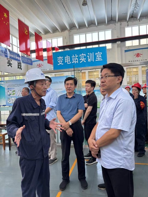 2025年7月27日山東華電集團新能源專家領(lǐng)導(dǎo)考察調(diào)研